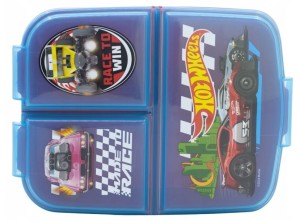Hot Wheels - Lunchbox - Śniadaniówka z trzema przegródkami 85820