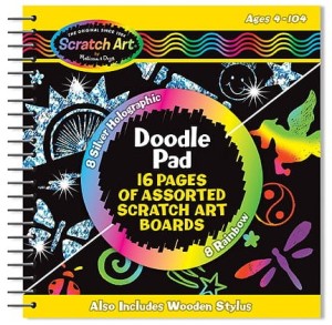 Melissa & Doug  Zdrapki Holograficzne - Zeszyt Bazgroły 15947