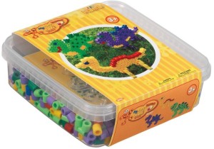 HAMA MAXI 8742 Dinozaury - zestaw w pudełku 600 sztuk