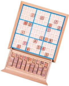 BIGJIGS - GRA LOGICZNA - DREWNIANE SUDOKU BJ084