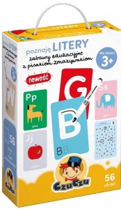 CzuCzu - 773548 - Zabawy z Pisakiem Zmazywakiem - Poznaję Literki