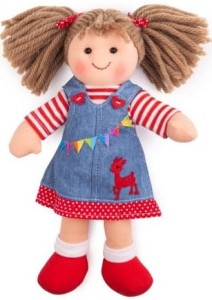 BigJigs – Lalka szmaciana Hattie – BJD058