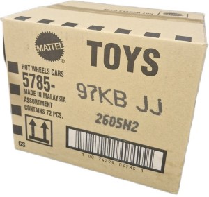 Hot Wheels - Resoraki Samochodziki Autka 72 sztuki Karton Niespodzianka Asortyment - 5785 97KB JJ Case B 2026