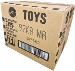 Hot Wheels - Resoraki Samochodziki Autka 72 sztuki Karton Niespodzianka Asortyment - 5785 97KA MA Case A 2026 