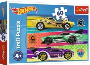 Trefl - Puzzle Hot Wheels 60 elementów - 17389