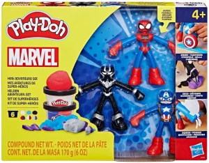 Ciastolina Play-Doh Marvel Hero Zestaw Figurek Akcji - G0333