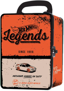 Hot Wheels - Puszka kolekcjonerska - Vintage Pomarańczowa HWCC2-O