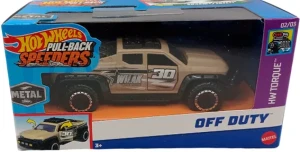 Hot Wheels - Pull-Back Speeders - Autko z napędem - OFF Duty - HPR70 HWH41