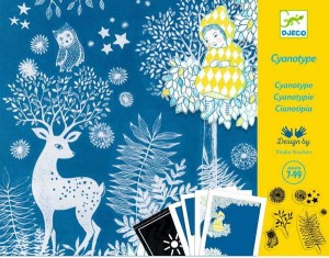 DJECO 09342 Zestaw artystyczny cyjanotypia - Noc