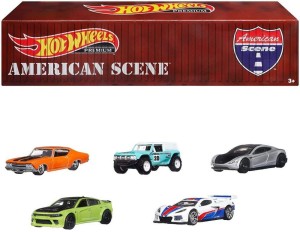 Hot Wheels - Zestaw 5 autek American Scene  HFF44
