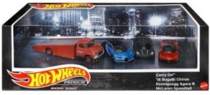 Hot Wheels Premium -  Zestaw Carry On '16 Bugatti Chiron - GMH39 HCR54