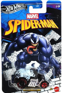 Hot Wheels Silver Series Marvel Spiderman Cool One - JKX25
