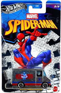 Hot Wheels Silver Series Marvel Spiderman Combat Medic - JKX29