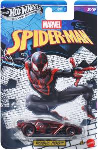 Hot Wheels Silver Series Marvel Spiderman Rogue Hog - JKX27