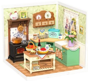 Robotime - Model 3D - Wiejska kuchnia DW024