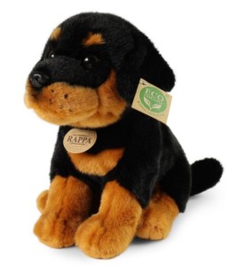 Rappa 256767 Maskotka pies rottweiler 30 cm   