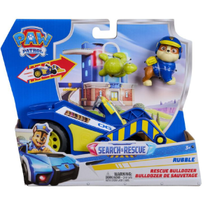 Psi Patrol Search & Rescue Pojazd akcji + Figurka Rubble -  6074815 6332