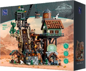 Pantasy - Klocki 2990 el. - Kopalnia złota Western Mine 85025