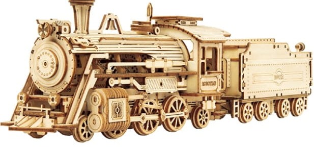 Robotime - Model 3D - Pociąg Prime Steam Express MC501