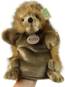 Rappa 241626 Pluszowa pacynka na rękę - Jeż 25 cm 