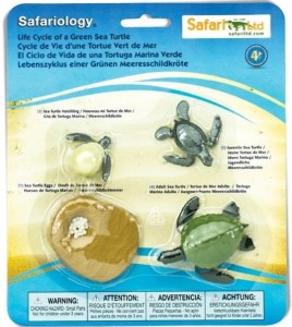 Safari Ltd - Zestaw figurek - Cykl życia żółwia 662316