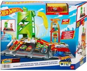 Hot Wheels City – Superstacja ładowania pojazdów HTN79