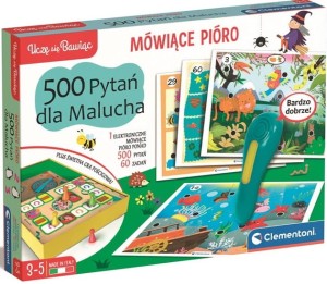 Clementoni - Mówiące Pióro - 500 pytań Dla Malucha - 50944