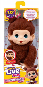 Little Live Pets 26765 Mini Małpka Chikki Cherry 