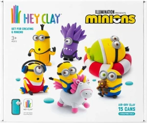 Hey Clay Kolorowa Masa Plastyczna Minionki - E73716