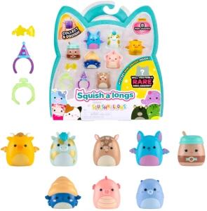 Squishmallows – Zestaw 8 figurek  Squish-a-longs SQAL0252