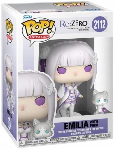 Funko POP – Re: Zero - Figurka Emilia z Puck 86515 2112