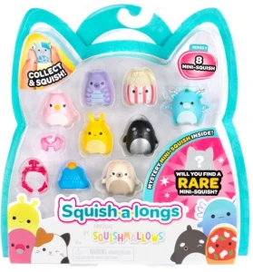 Squishmallows - Zestaw 8 Figurek Squish-a-longs  - SQAL0027