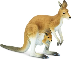 Safari Ltd - Figurka Kangur z młodym - 100108