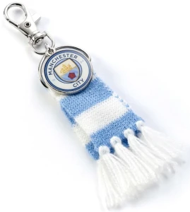 Manchester City - Brelok szalik w klubowych barwach - MCBH0002