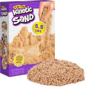 Kinetic Sand - Piasek kinetyczny 2,5 kg - Naturalny brąz 6060997 2008032