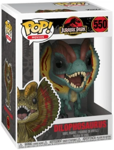Funko POP 550 Jurassic World - Figurka Dilophosaurus 26736 