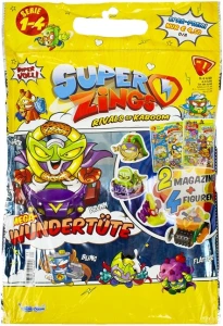 Super Zings - Zestaw 2 gazetki + 4 figurki 04502 Gazetka język niemiecki
