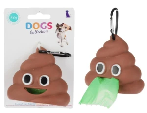 Dogs Collection - Pojemnik na woreczki - Brelok kupa 2017781