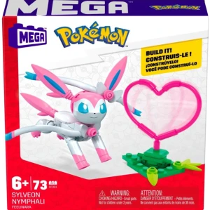 Mega Construx Klocki Pokemon 73 el. – Sylveon Nymphali GDW29 HTJ01