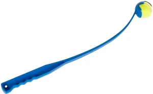 Niebieska Wyrzutnia z piłką dla psa do aportowania - 2004121 
