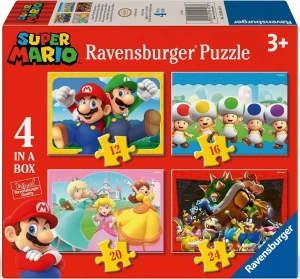 Ravensburger – Puzzle 4w1 – Super Mario 12004107