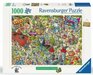 Ravensburger Puzzle 1000 el. Holiday Resort 4 Park rozrywki - 12001165