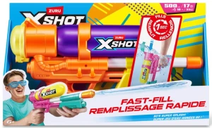 XShot Pistolet na wodę Fast-Fill 80's Super Splash pomarańczowo- fioletowy 118197