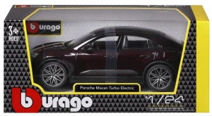 Bburago Porsche Macan Turbo Electric czarne 1:24 -  21114