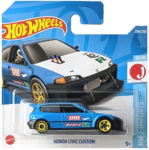 Hot Wheels - Honda Civic Custom niebieska 5785 HCT11
