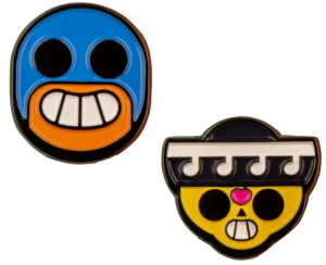 Brawl Stars - Przypinki  Poco i El Primo CR3232