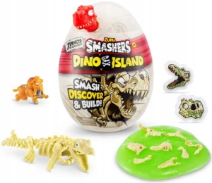 Smashers Dino Island - Wyspa Dinozaurów - Jajko niespodzianka - Czerwony - 7495 