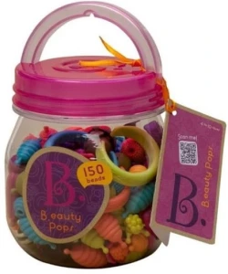 B.Toys - Zestaw koralików do tworzenia biżuterii 150el. - BX1373