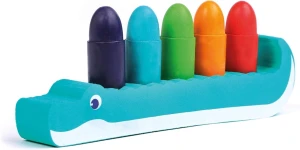 Ludi - Krokodyl z kredkami do rysowania w kąpieli 40080