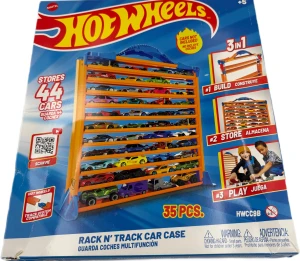 OUTLET Hot Wheels Rozkładana walizka Rack N' Truck z torem wyścigowym - HWCC9B 